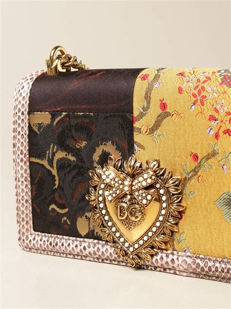 dolce gabbana devotion borsa|Dolce & Gabbana Devotion patchwork.